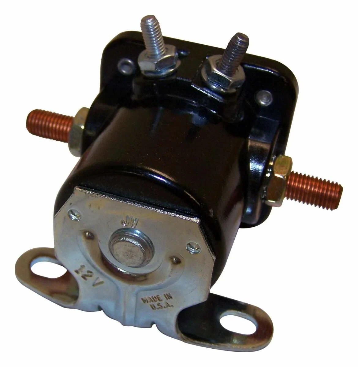 Crown Automotive - Metal Black Starter Solenoid - J3227812